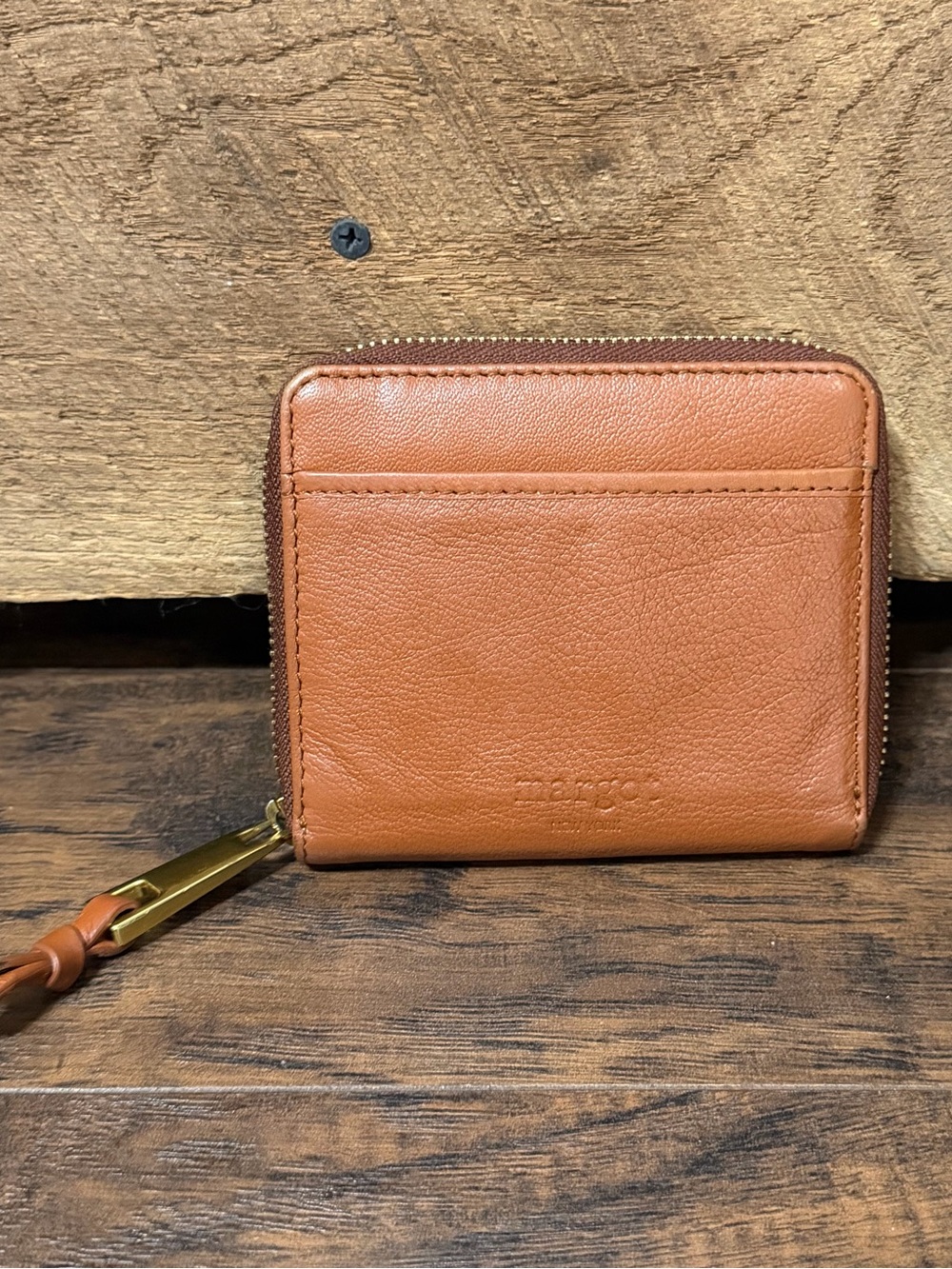 Margot Dana Small Zip Around Leather Wallet